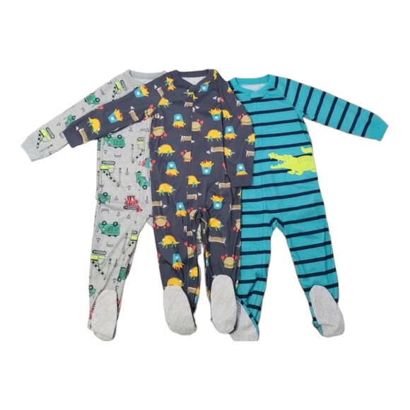 Carter's Other - New! Simple Joys by Carter’s set of 3 footed Pjs ~ Size 4T
